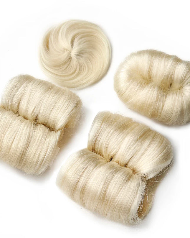 613 Blonde Straight Bundle Human Hair Bundles With Circular Closure 1B 27 30 4 BUG Colored Short Remy Human Hair 28Pcs/Lot