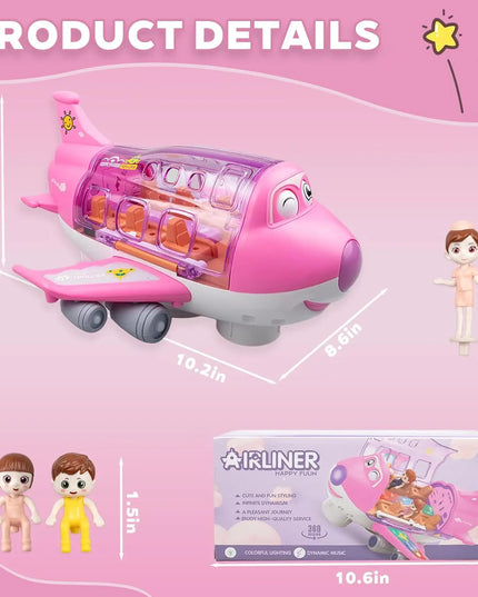 Children's toys: Electric airplane toys/car airplane models/Lights and music - boys' and girls' transportation toys, Christmas