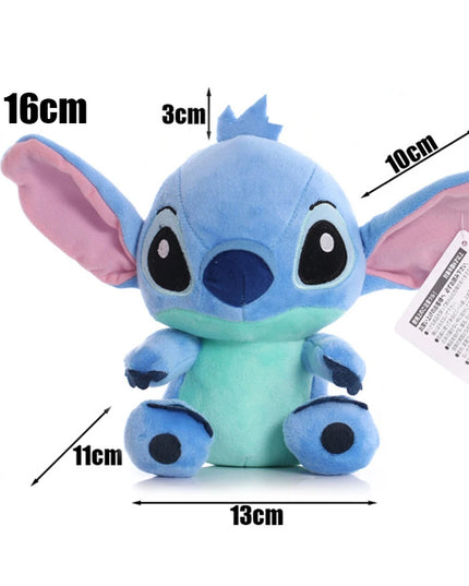 20cm Stitch Stuffed Plush Models Cartoon Stuffed Plush Dolls Anime Plush Baby Toys Kawaii Kids Birthday Gift