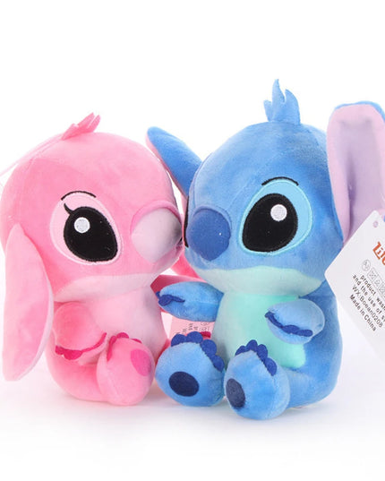 12cm 20cm 25cm Stitch Stuffed Plush Models Cartoon Stuffed Plush Dolls Anime Plush Baby Toys Kawaii Kids Birthday Gift