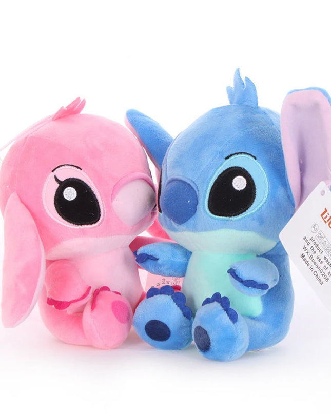 20cm Stitch Stuffed Plush Models Cartoon Stuffed Plush Dolls Anime Plush Baby Toys Kawaii Kids Birthday Gift