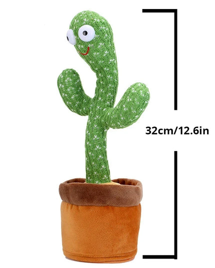 1pc Dancing Cactus Toy,Repeat Talking ,Song Speaker Wriggle Dancing Sing Talk, Plushie Stuffed ,Interaction and Decoration