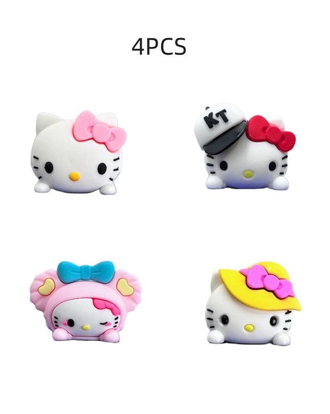 1pc Hello Kawaii Kitty Car Decoration Ornaments Charm DIY Car Display Decoration Ornaments Birthday Gift Valentine's Day Gifts