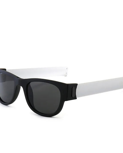 New Folding Snap Ring Riding Sunglasses Sunglasses Sunglasses for Men Sunglasses Folding Bracelet SunGlasses UV400