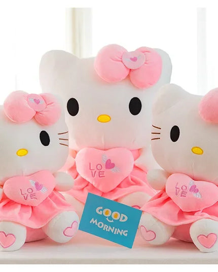 Hello Kitty Plush Stuffed Toys 25-55cm Cute Anime Cartoon Soft Pillow Doll For Children Birthday Xmas Gifts