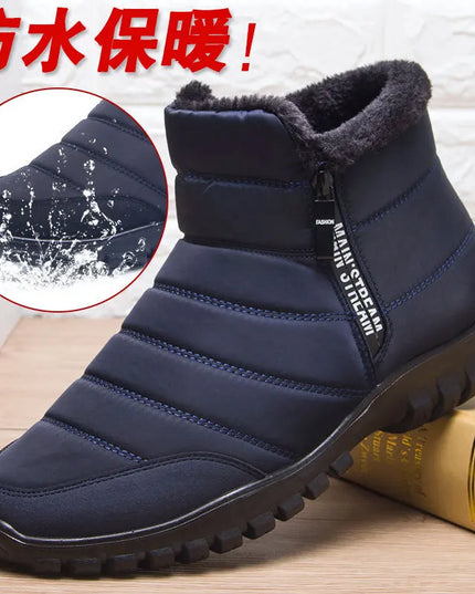 Men'S Winter Sports Shoes Soft Bottom Anti Slip Casual Sneakers Cold Proof And Warm Keeping Men'S Sneakers   Free Shipping Shoes