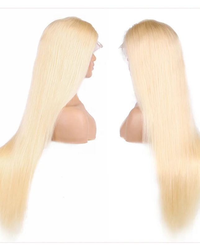 613 Blonde 360 Full Lace Wig Human Hair Pre Plucked Hd 13x4 13x6 Lace Front Wig Blonde Brazilian Straight Frontal Wigs For Women