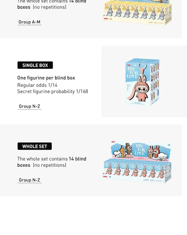 POP MART The Monsters Labubu V4 Pin for Love Series Mystery Blind Box Vinyl Face Plush Doll Pendant Keychain Toy Christmas Gifts