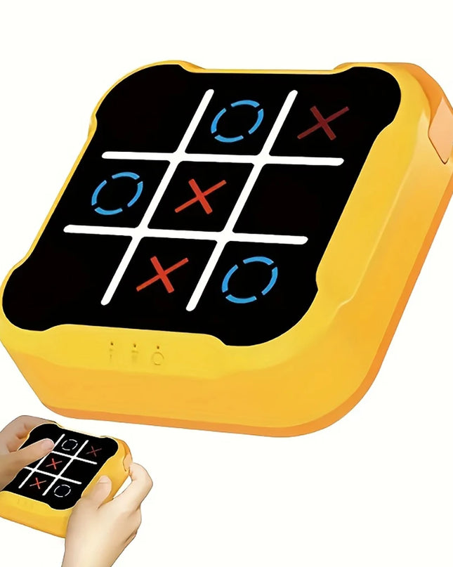 Children Electronic Toys Tic Tac Toe Board Games Montessori Puzzle Table Game Portable Travel Games for Kids Adult