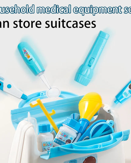 Children Playing House, Little Doctor Toys, Stethoscope, Medical Kit, Male And Female Gifts, Role-Playing, Simulated Nurse Toys