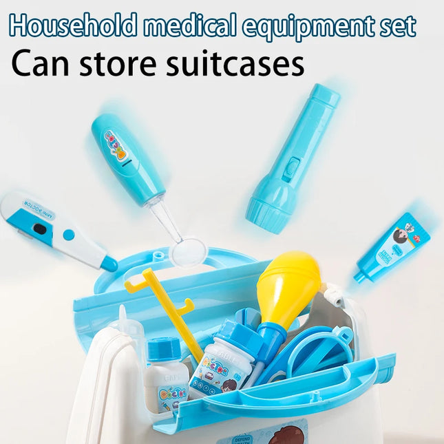Children Playing House, Little Doctor Toys, Stethoscope, Medical Kit, Male And Female Gifts, Role-Playing, Simulated Nurse Toys