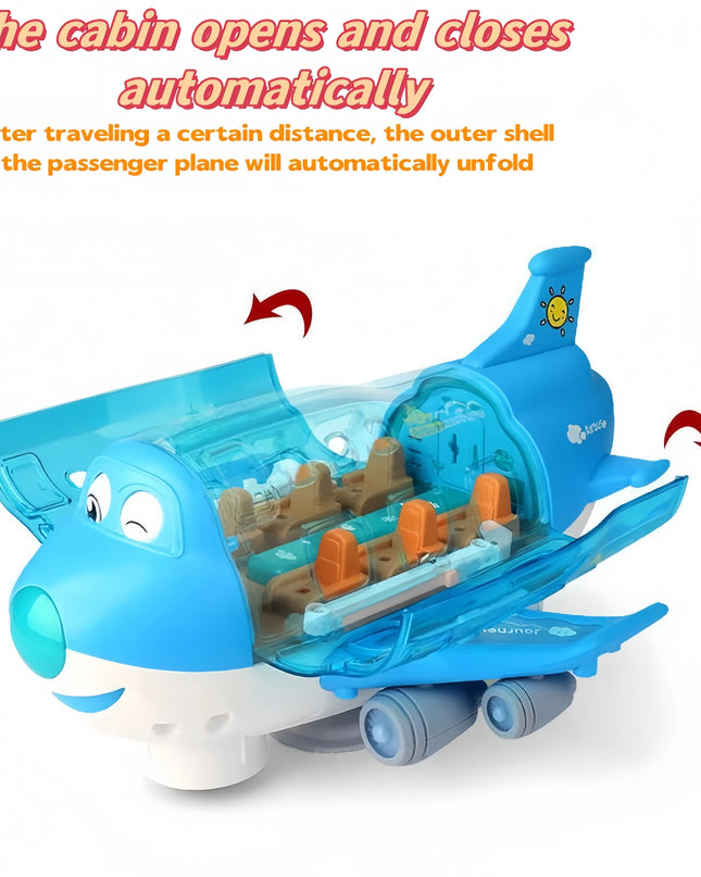 Children's toys: Electric airplane toys/car airplane models/Lights and music - boys' and girls' transportation toys, Christmas