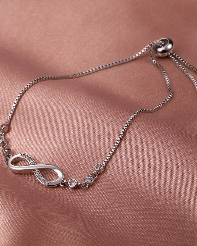 Bracelet Original 925 Silver Lucky Symbol Zircon Bracelet Luxury Jewelry For Woman Romantic Valentine's Day Jewelry Gifts