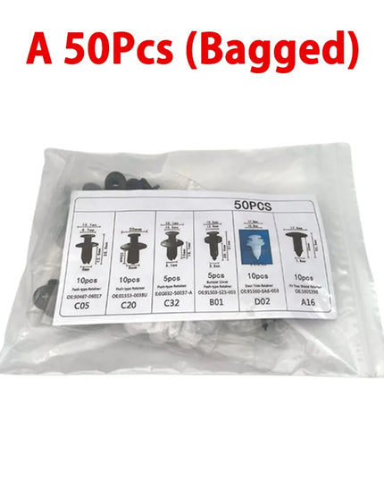 Auto Fastener Clip Mixed Car Body Push Retainer Pin Rivet Bumper Door Trim Panel Fastener Kit Car Clips Box or Bag packaging