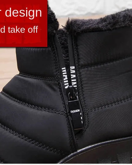 Men'S Winter Sports Shoes Soft Bottom Anti Slip Casual Sneakers Cold Proof And Warm Keeping Men'S Sneakers   Free Shipping Shoes