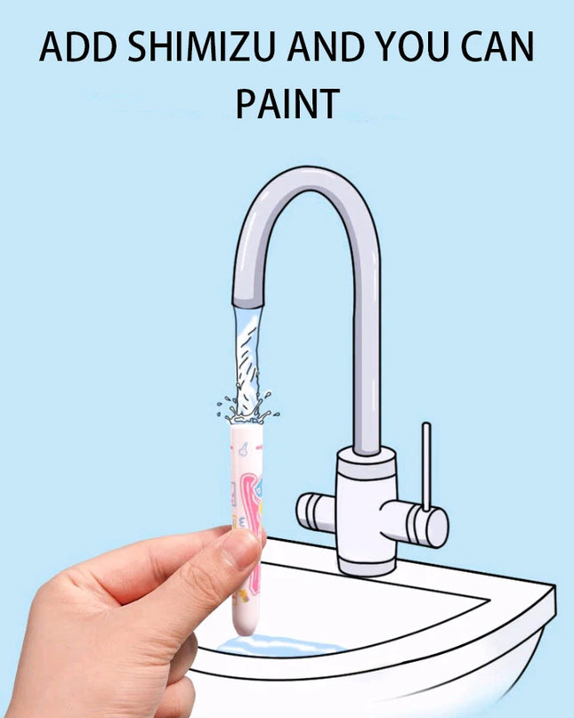 Magical Book Water Drawing Montessori Toys Reusable Coloring Book Magic Water Drawing Book Sensory Early Education for Children