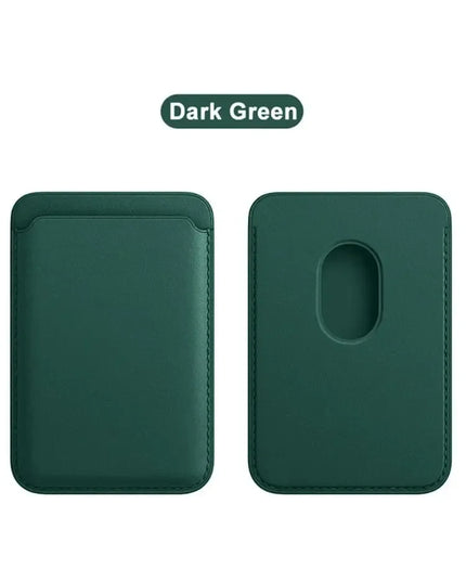 Leather Wallet Case For iPhone 15 Pro Max Magsafe Wallet Leather Compatible For iPhone 14 13 12 Card Holder with MagSafe Magnet