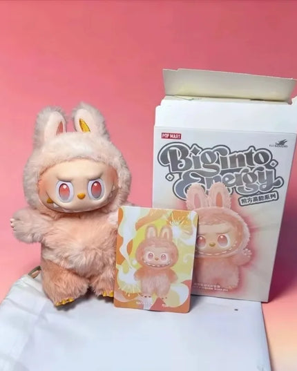 In Stock Pop Mart 100% Authenntic And Genuine Big Into Energy Series Labubu3.0 Plush Blind Box Surprise Birthday Gift