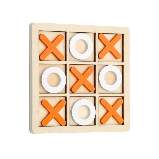 Montessori Wooden Board Table Games Chess Educational Interaction Puzzle Training Brain Thinking Intelligence Game For  Children