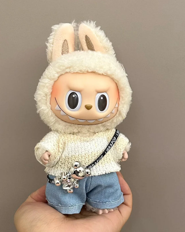 Labubu Accessories Clothes Designer Suitable for V1 V2 V3 Labubu Pendants Cute Personality Fashion Birthday Gift