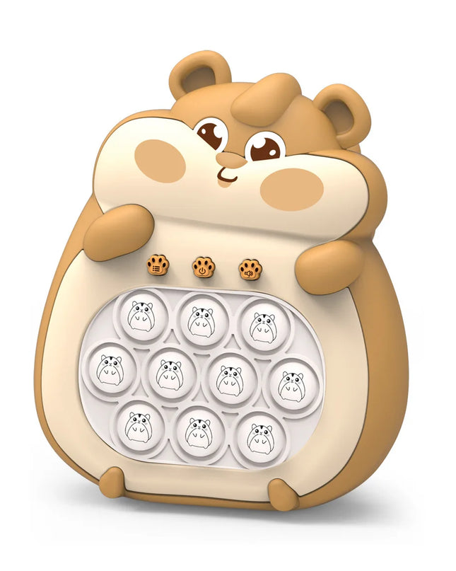 Upgraded Electronic Pop Light Fidget Toy for Children and Adults, Quick Push Game, Stress Relief, Sensory Toy, Gift