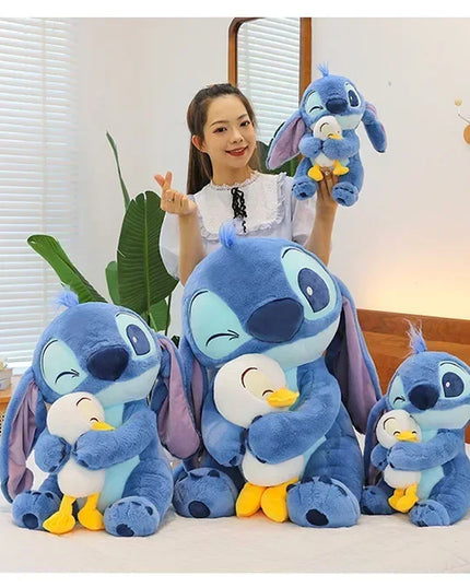 30/45cm  Stitch Plush Toy - Cute Lilo & Stitch Doll,Kawaii Donald Duck Stuffed Animal,Soft Birthday Gift for Kids Children