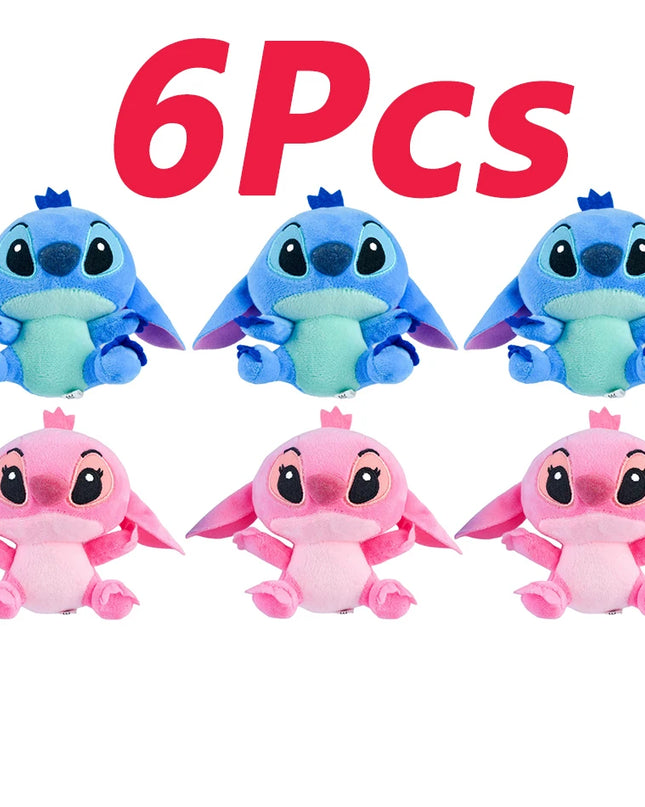 12cm 20cm 25cm Stitch Stuffed Plush Models Cartoon Stuffed Plush Dolls Anime Plush Baby Toys Kawaii Kids Birthday Gift
