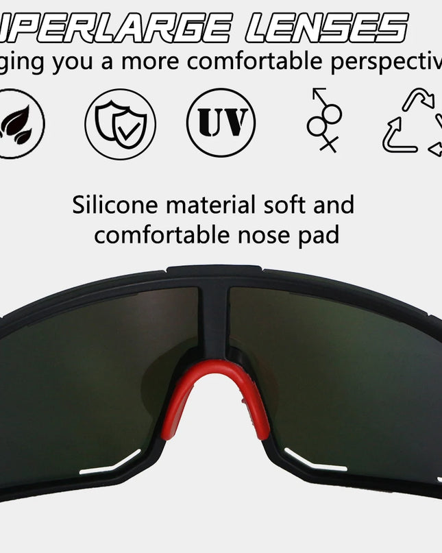 Cycling Sunglasses Men Women Mountain Bike Road Eyewear Bicycle Riding Outdoor Sports Glasses Hiking Running Baseball Goggles