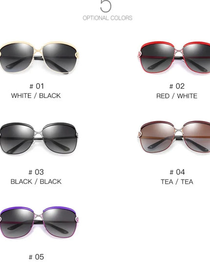 Polarized Sunglasses Driving UV400 Protection Sports Unisex Ms Fashion Glasses Lens Motorcycle Running Fish Travel T524
