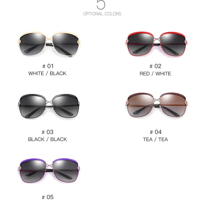 Polarized Sunglasses Driving UV400 Protection Sports Unisex Ms Fashion Glasses Lens Motorcycle Running Fish Travel T524