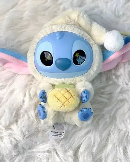 NEW Stitch Eat Something Before Sleep Series Blind Box Plush Dolls Pendant Cute Doll Ornament Mystery Box Surprise Toys Gifts