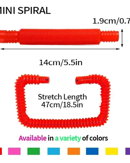 8 16 24 32 Pcs Pop Tubes Sensory Toys UrChoice Fine Motor Skills & Learning for Toddlers Fidget Toys and Party Favors for Kids