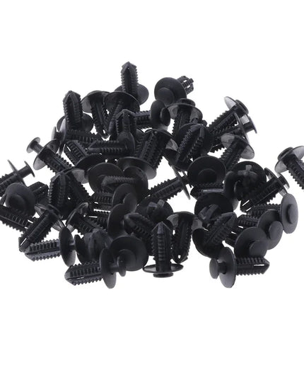 190PCS Car Retainer Clips 6 Sizes – Automotive Plastic Fasteners Kit for Auto Trim Panel Bumper Body Repair Tools