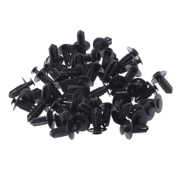 190PCS Car Retainer Clips 6 Sizes – Automotive Plastic Fasteners Kit for Auto Trim Panel Bumper Body Repair Tools