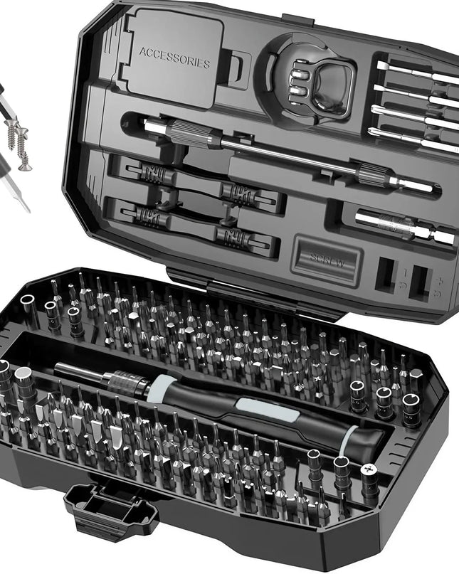 Precision Screwdriver Set, Laptop Tool Kit, 152/25 in 1 Professional Computer Screwdriver Repair Kit T5 T6 Torx Screwdriver