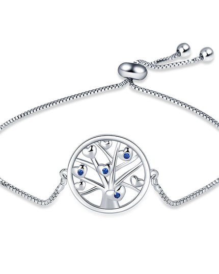 Bracelet Original 925 Silver Lucky Symbol Zircon Bracelet Luxury Jewelry For Woman Romantic Valentine's Day Jewelry Gifts