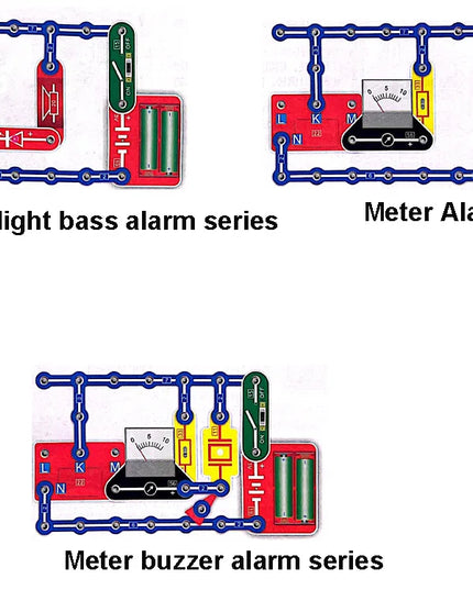 Circuit Electronic Exploration Toys for Kids tecnología Physic Education Learning Children Stem Toys Gifts Science Kits For Kids