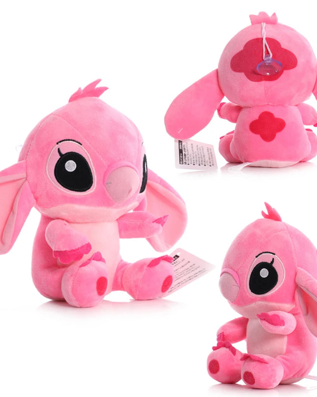 12cm 20cm 25cm Stitch Stuffed Plush Models Cartoon Stuffed Plush Dolls Anime Plush Baby Toys Kawaii Kids Birthday Gift