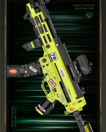 Cool Toy Guns Building Blocks Models Gun Military Weapon Simulated Shooting Plastic Mini Bricks Assembly Toys Boys Gifts