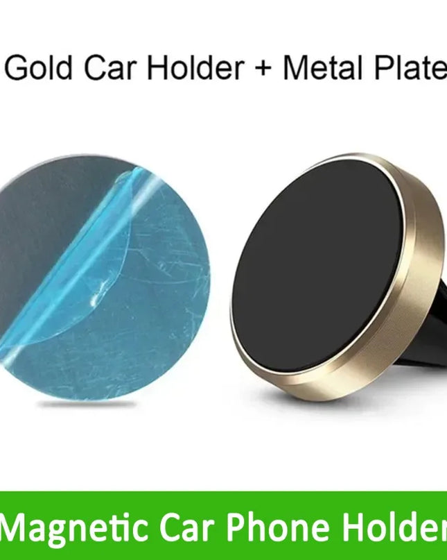 Air Vent Magnet Smartphone Mobile Stand Cell GPS Support Magnetic Car Phone Holder For iPhone 12 13 14 15 16 Pro Xiaomi Samsung