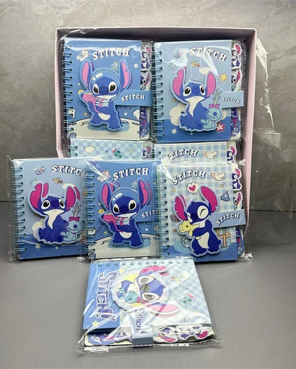 New Stitch Notebook Cute Anime Cartoon School Supplies Portable Diary Fashion Office Supplies Coil Book Children Holiday Gift