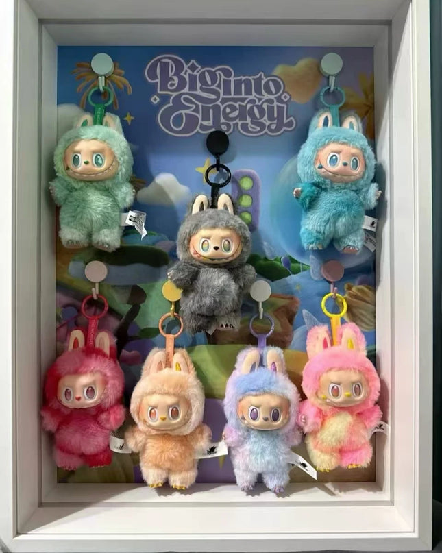 POP MART Cute Decoration The Monsters Plush Doll  Blind mystery Box Big into Energy Series V3.0 Toy For Collection Home Labubu