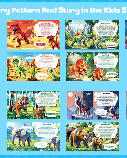 Montessori Sticker Book By Number For Kids Ages 3-8, Educational Busy Puzzle Book With Story, Creative Toys For Toddlers Gift