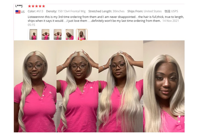 613 Blonde 360 Full Lace Wig Human Hair Pre Plucked Hd 13x4 13x6 Lace Front Wig Blonde Brazilian Straight Frontal Wigs For Women