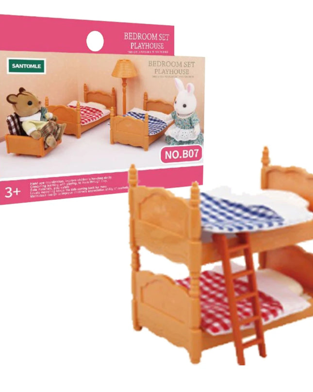 Toys Doll 1:12 Forest Family Montessori Kitchen Compatible Miniature Dollhouse Kitchen Accessories Furniture Pretend Play Gifts