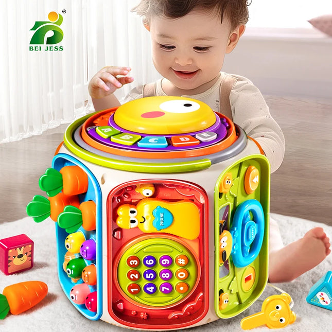 Montessori Sensory Toys for Children Cognitive Development Games with Color Sorting and Shape Learning Activities 3 Years Gifts