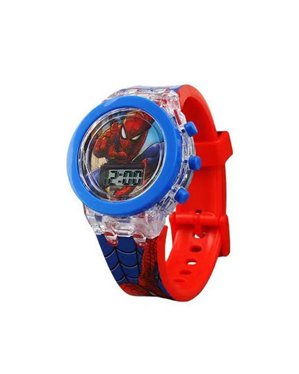Flash Light Frozen Mickey Kids Watches For Girls Cartoon Spiderman Children Watch Boys School Student Digitel Clock Gifts