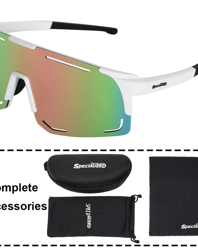 Cycling Sunglasses Men Women Mountain Bike Road Eyewear Bicycle Riding Outdoor Sports Glasses Hiking Running Baseball Goggles