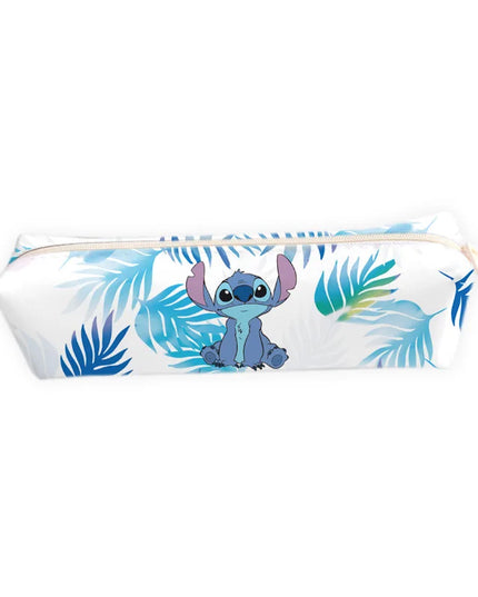 Disney Stitch Anime Pencil Case Stitch Print Pen Bag  Cartoon Students Storage Bag Stationery kids Toy Student Christmars Gift