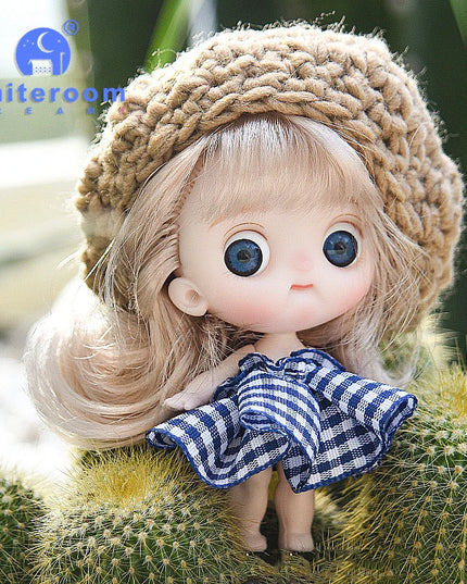 Small Dolls Mini Toys For Girls Gift Present House Accessories DIY Doll Furniture Set Bathroom Kitchen Living Room Bakery